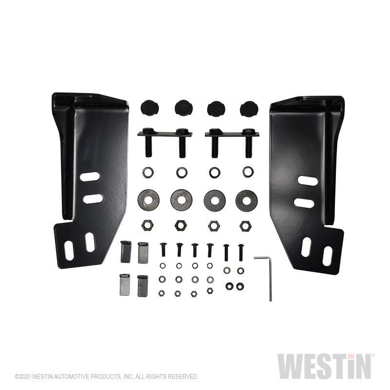 Westin 17-21 Ford F-250/350 HDX Bandit Rear Bumper - Black - Image 5