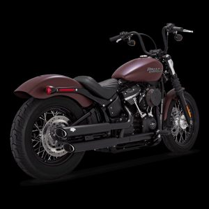 Vance & Hines 18-22 Harley-Davidson Softail Twin Slash S/OS PCX Slip-On Exhaust - Black