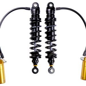 Ohlins 14-26 Harley FL Touring STX 36 Twin Blackline 13inShocks - Heavy Duty Springs
