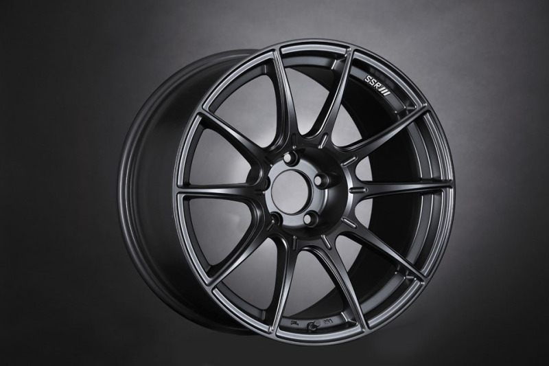 SSR GTX01 19x10.5 5x114.3 22mm Offset Flat Black Wheel Evo X / G35 / 350z / 370z - Image 2