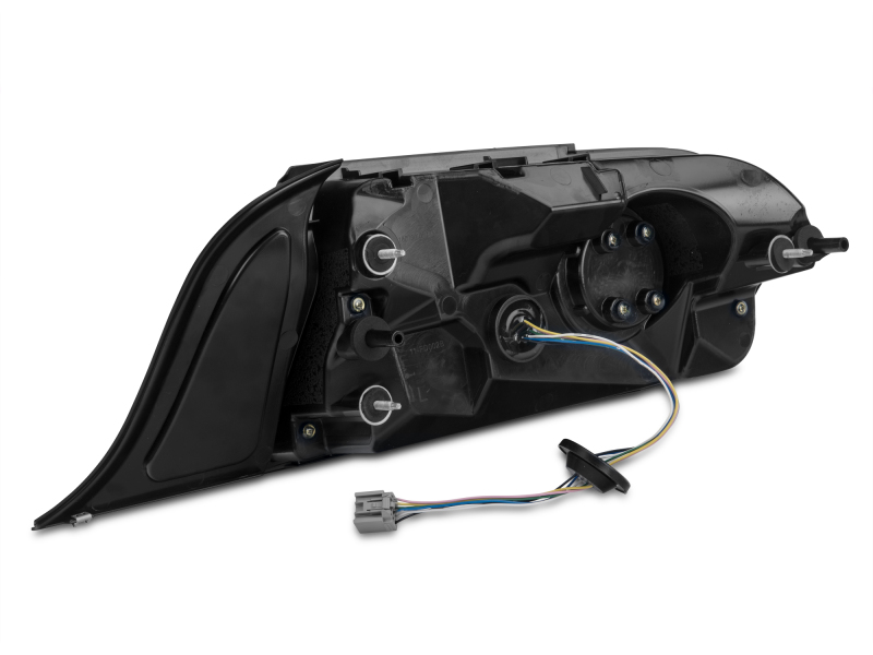 Raxiom 15-22 Ford Mustang Halo LED Tail Lights - Gloss Black Housing (Smoked Lens) - Image 8