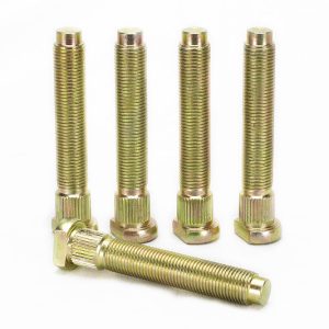 Wheel Mate Stud Conversion M14 x P1.25-M14 x P1.50 / 75mm L - Nickel Finish (QTY 20)