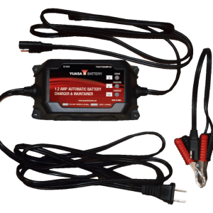 Yuasa 1.2 Amp Charger & Maintainer - 12V