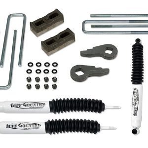 Tuff Country 01-10 Silverado 2500HD (Pur TB) 4x4 & 2wd 2in Lft Kt (w/Rear Lift Block SX8000 Shocks)