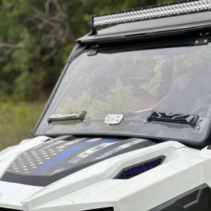 Seizmik 16-23 Polaris General 1000 /4/XP Pro-fit Windshield Flip Up Vented