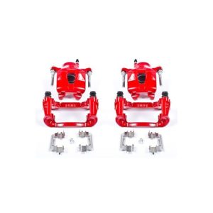 Power Stop 05-10 Scion tC Front Red Calipers w/Brackets - Pair