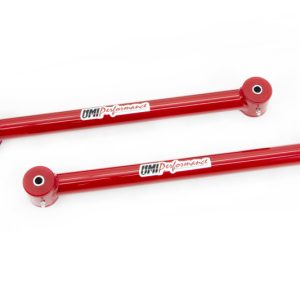 UMI Performance 82-02 GM F-Body Tubular Non-Adjustable Lower Control Arms - Red