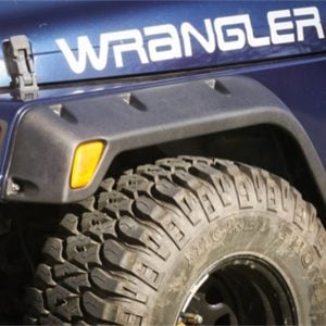 Rugged Ridge 4-Piece Fender Flare Kit 4.75-In 97-06 Jeep Wrangler