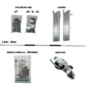 Rock Slide Rebuild Kit for Gen2 Step Sliders - JK 2.0 4D DRVR