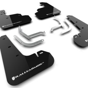 Rally Armor 24-26 Subaru Impreza Black UR Mud Flap w/ White Logo