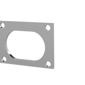 QTP Low Profile Weld-On QTEC Low Profile 4 Bolt Flange