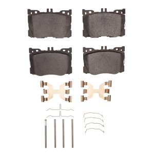 R1 2016-2023 Mercedes-Benz E350 Front R1 Euro Ceramic Pads & Hardware Kit