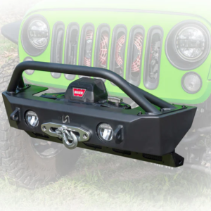 Turn Offroad 2018+ Jeep JL Sunken Winch with Factory Fog Lights