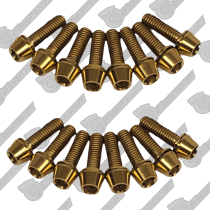 1JZ 2JZ Titanium Valve Rocker Cover Bolts | SUPRA Dress-Up Kit | Gold
