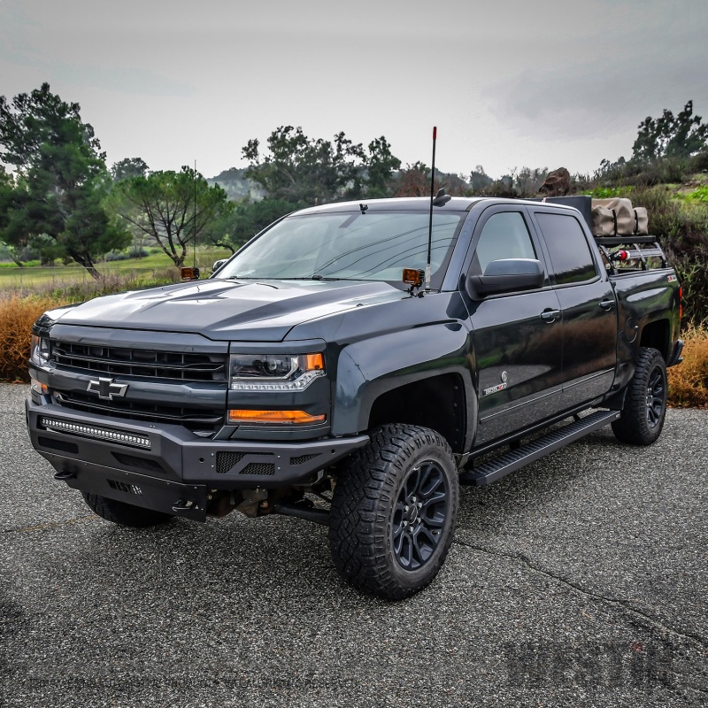 Westin 16-19 Chevy/GMC Silverado/Sierra 1500 Pro-Mod Front Bumper - Textured Black - Image 6