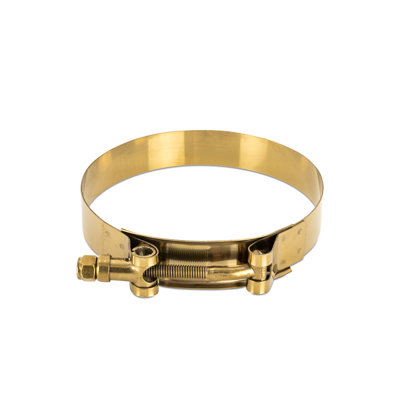 Mishimoto 2 Inch Stainless Steel T-Bolt Clamps - Gold - Image 4
