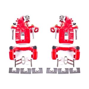 Power Stop 06-11 Acura CSX Rear Red Calipers w/Brackets - Pair