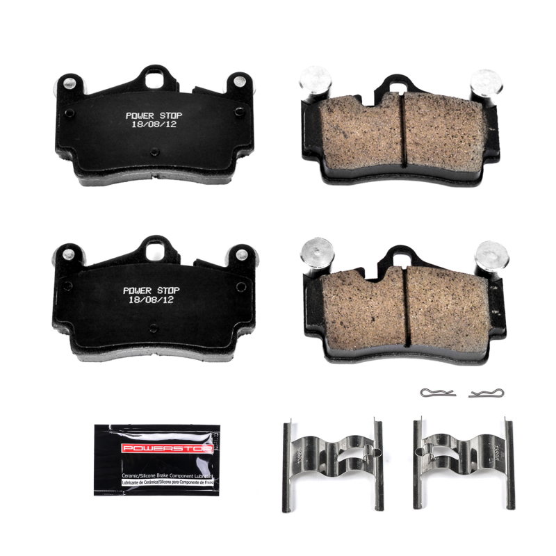 Power Stop 07-15 Audi Q7 Rear Z23 Evolution Sport Brake Pads w/Hardware - Image 3