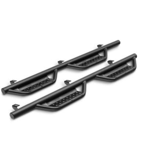 N-Fab RS Nerf Step 07-21 Toyota Tundra (Gas) CrewMax 5.6ft Short Bed SRW - Cab Length - Tex. Black