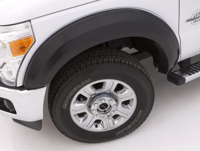 Lund 07-13 Chevy Silverado 1500 Ex-Extrawide Smooth Elite Series Fender Flares - Black (4 Pc.) - Image 2