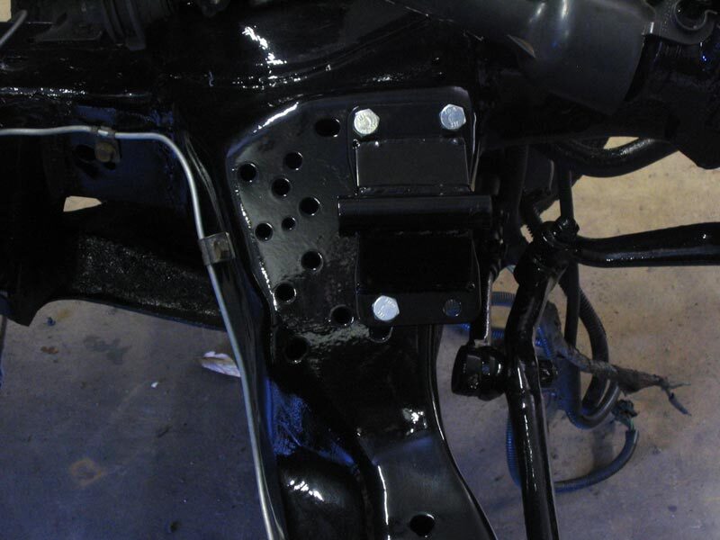 UMI Performance 74-92 GM F-Body GM G-Body Frame Side Solid Engine Mounts - Image 8