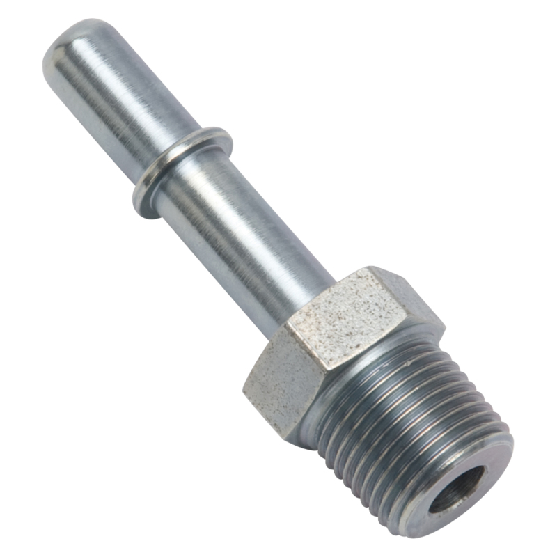Russell Performance EFI Adapter Fitting 3/8 NPT MALE TO 3/8in SAE Quick Disc Male Zinc - Image 4