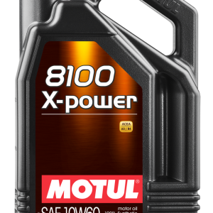 Motul 5L Synthetic Engine Oil 8100 10W60 X-Power