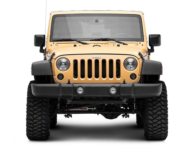 Raxiom 07-18 Jeep Wrangler JK Axial Series LED Turn Signals w/ Halo (Smoked) - Image 2