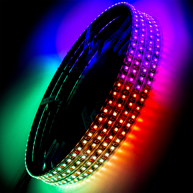 Oracle LED Illuminated Wheel Rings - ColorSHIFT Dynamic - ColorSHIFT - Dynamic - Image 3