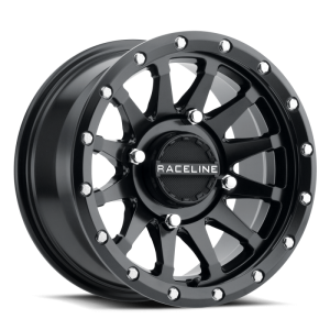 Raceline A95B Trophy 15x6in / 4x137 BP / 40mm Offset / 110.18mm Bore - Satin Black Wheel