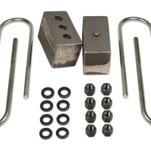 Tuff Country 03-12 Dodge Ram 3500 4wd (w/3.5in Rear axle) 4in Rear Block & U-Bolt Kit