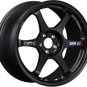 SSR Type-C Forged 18x9.5 +45 5/100 - Sprint Black Wheel
