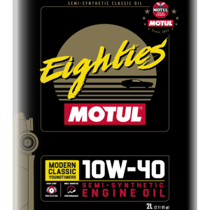 Motul 10W40 Classic Eighties Oil - 10x2L