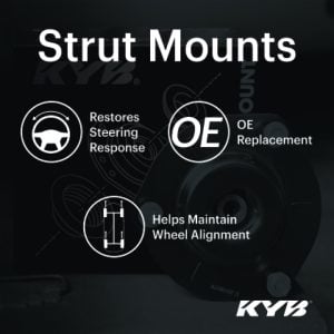 KYB 14-20 Acura MDX / 19-23 Honda Passport / 16-23 Honda Pilot Strut Mount Kit - Front