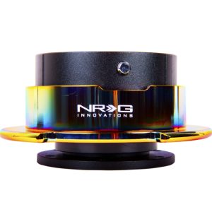 NRG Quick Release Gen 2.5 - Black Body / Neochrome Ring
