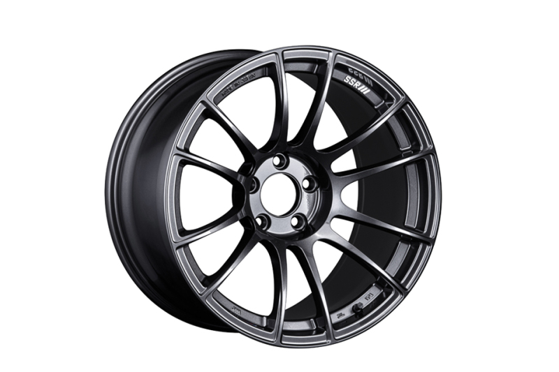 SSR GTX04 19x10.5 5x112 35mm Offset Black Graphite Wheel - Image 2