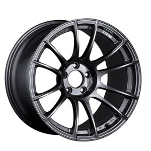 SSR GTX04 16x6.5 4x100 45mm Offset Dark Gunmetal Wheel