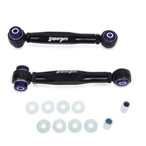 Superpro 06-25 Volkswagen Golf GTI Lower Rear HD Adjustable Toe Arm Set