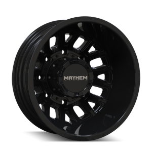 Mayhem Cogent Dually 8107D 17x6.5 8x200 BP -142mm Offset 142mm Bore Gloss Black