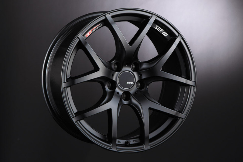 SSR GTV03 19x8.5 5x114.3 38mm Offset Flat Black Wheel 11+ WRX / 08+ STI / 11+ tC / 93-98 Supra - Image 2