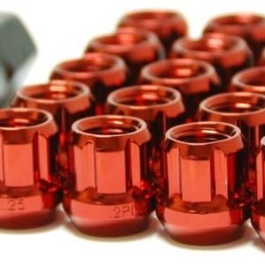 Wheel Mate Muteki Open End Lug Nuts - Red 12x1.50