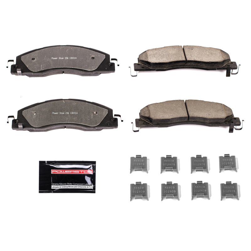 Power Stop 09-10 Dodge Ram 2500 Front Z36 Truck & Tow Brake Pads w/Hardware - Image 3