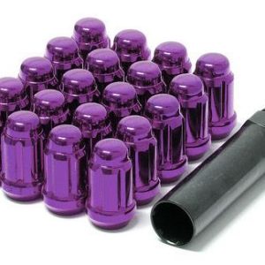 Wheel Mate Muteki Closed End Lug Nuts - Purple 12x1.25