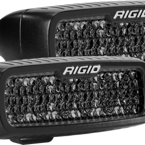 Rigid Industries SR-Q Series PRO Midnight Edition - Spot - Diffused - Pair