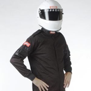 RaceQuip Black SFI-1 1-L Jacket - Large