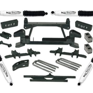 Tuff Country 92-98 Chevy Suburban 2500 (8Lug) 4X4 4in Lift Kit (w/Stmped Lwr Cntrl Arm SX8000)