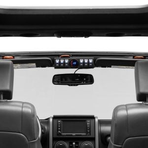 Raxiom 07-18 Jeep Wrangler JK Control Box w/ Switch Panel