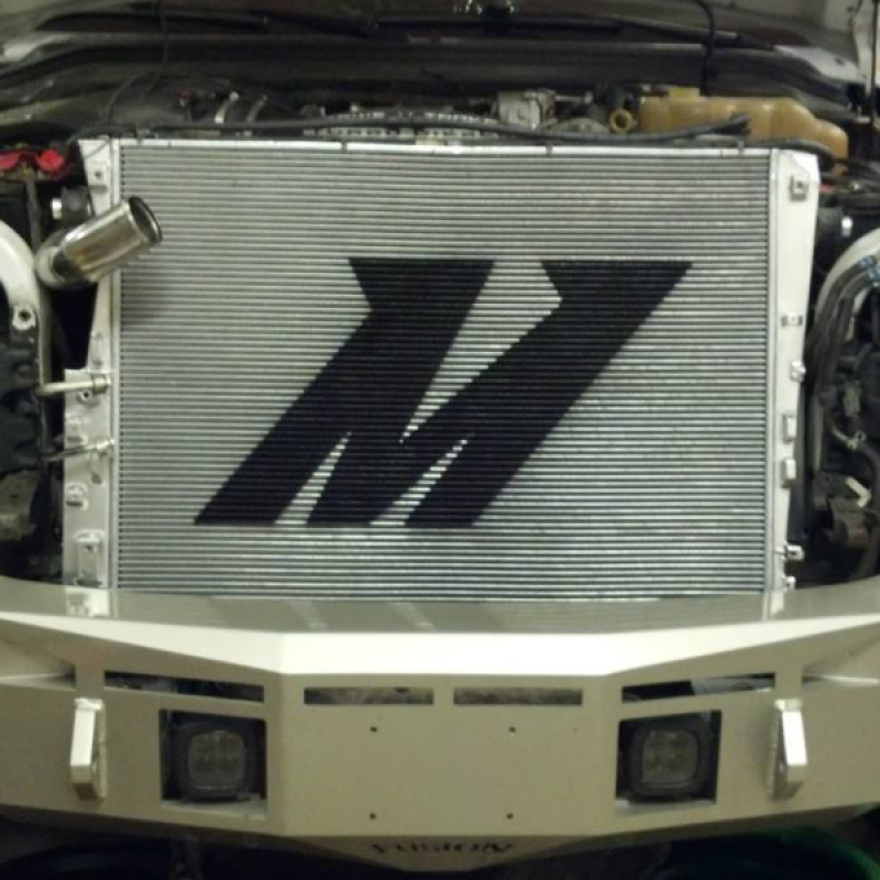 Mishimoto 08-10 Ford 6.4L Powerstroke Radiator - Version 2 - Image 3
