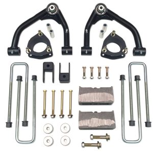 Tuff Country 14-18 Silverado 1500 4wd 4in Uni-Lift Kit (w/1 Pc OE Cast Stl Up Arm SX8000 Shocks)