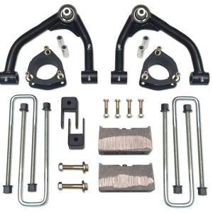 Tuff Country 07-18 Silverado 15 2wd 4in Uni-Ball Lift Kt (Alum/Stmp 2 Pc Stl Up Cntrl Arm No Shocks)